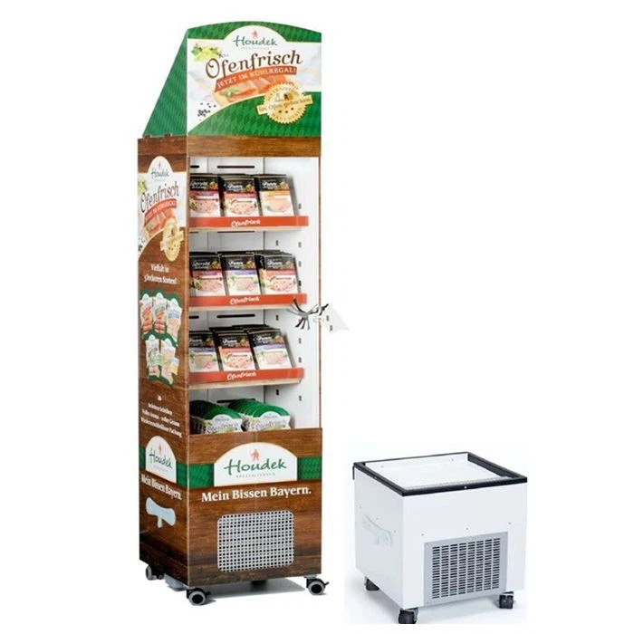 Innovative Design Cardboard Cooler Display Stand